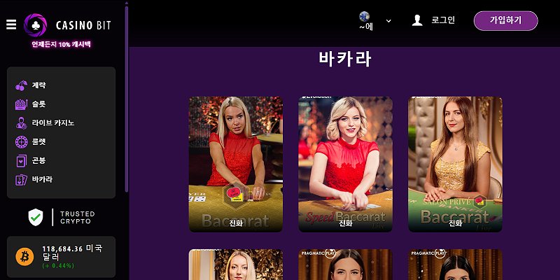 온라인 바카라 사이트